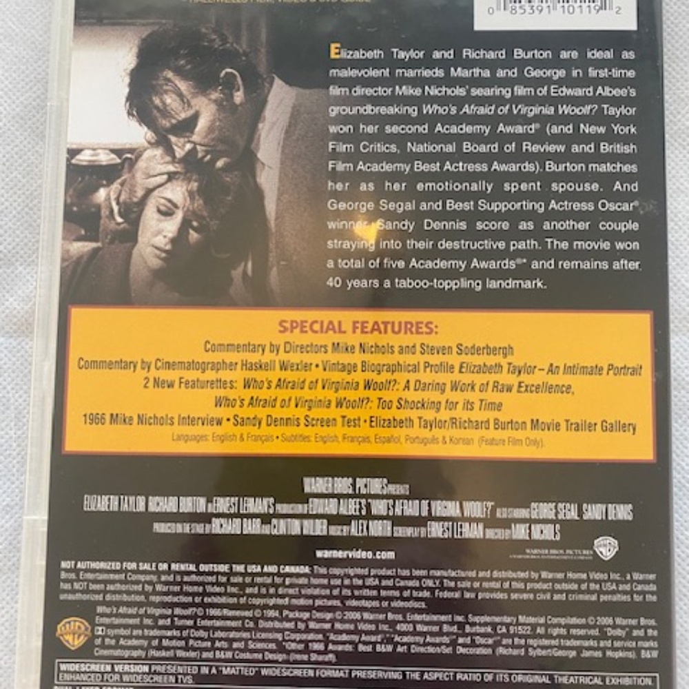 Collectors Edition Elizabeth Taylor & Richard Burton 4 DVD Films Boxed Set - Picture 4 of 11
